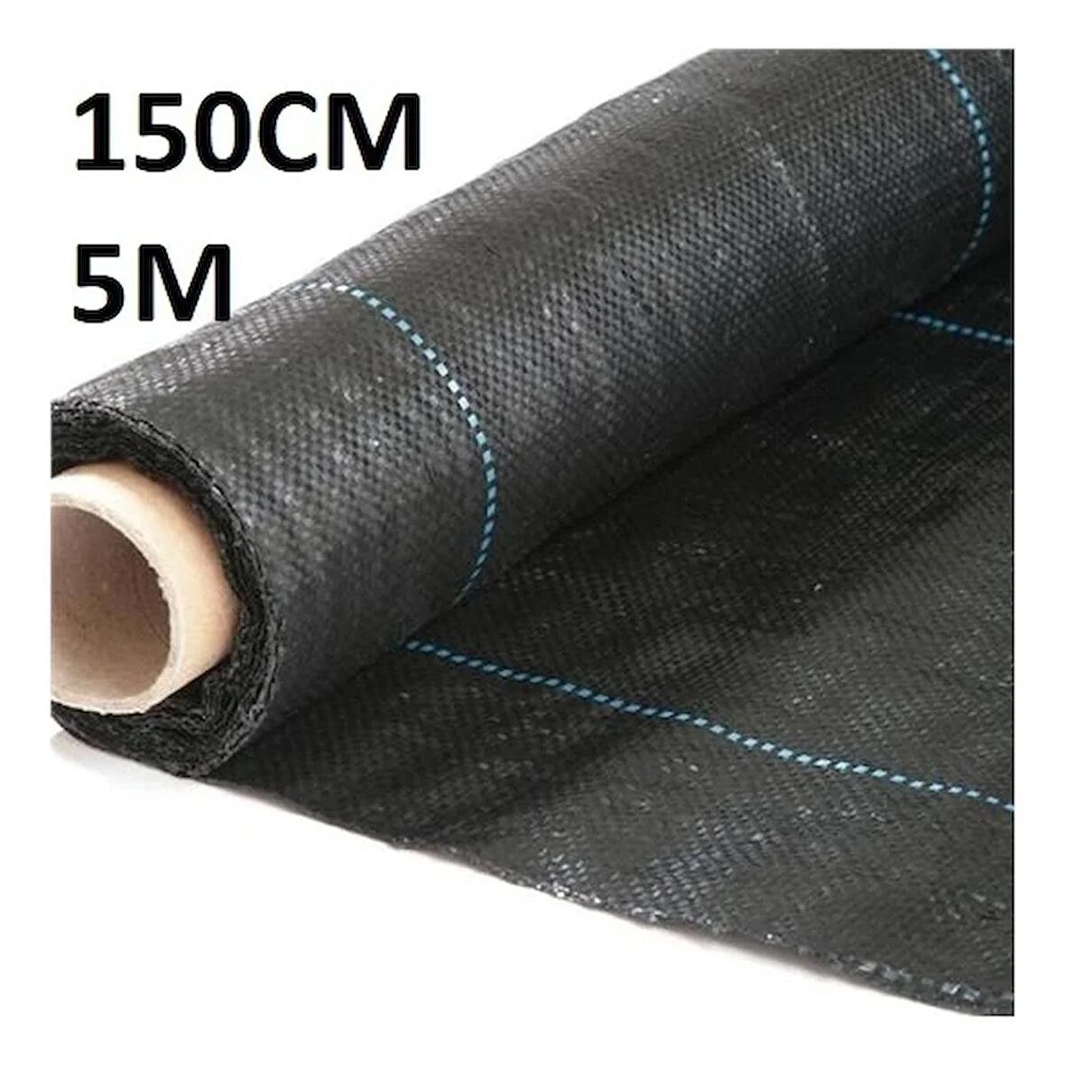 ABKPLASTİK SİYAH TABAN ÖRTÜSÜ 150cm x 5mt