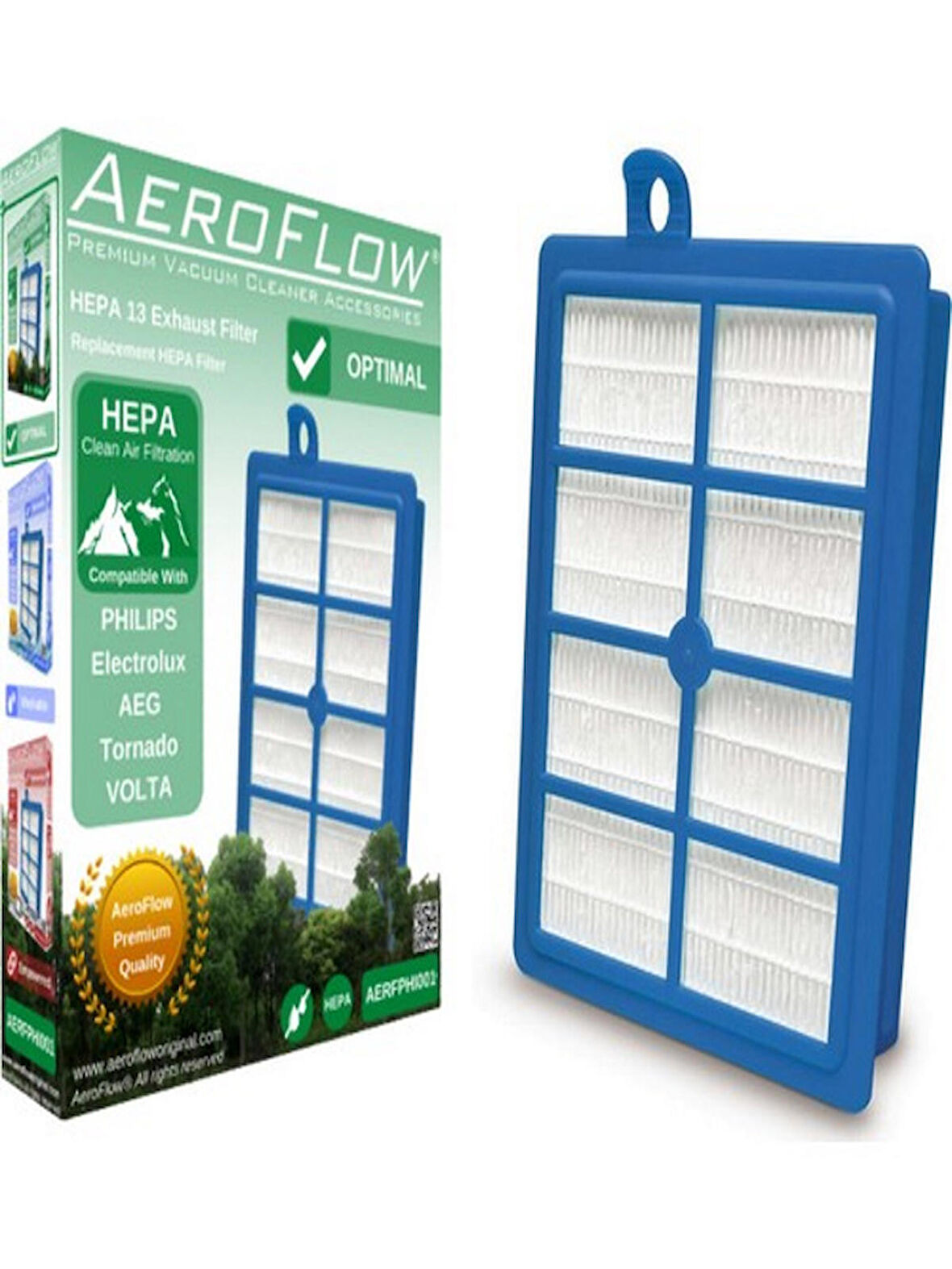 Srfn Ticaret Philips Aeg Tornado Volta Hepa Uyumlu 13 Filtre (Aeroflow Türkiye Garantili)