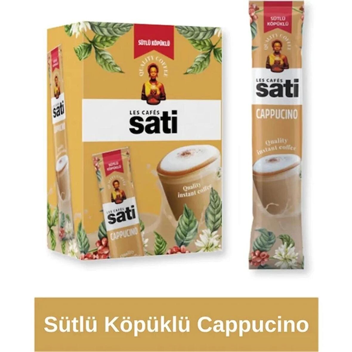 Sütlü Köpüklü Cappucino 17 gr 20'li