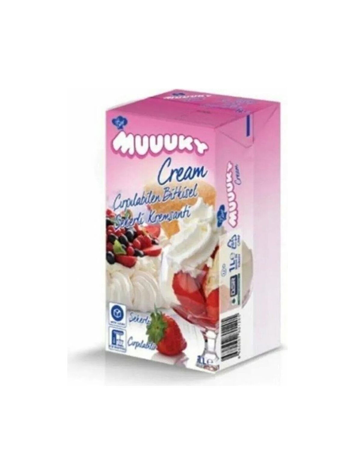 Muuuky Şekerli Krem Şanti 1 KG