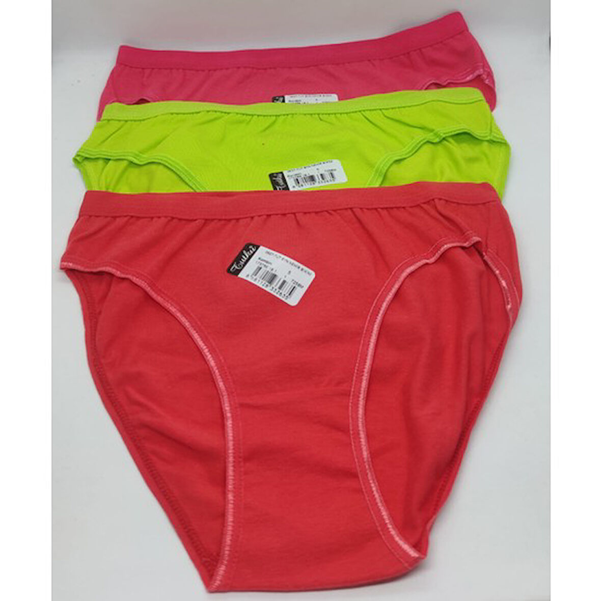 Tutku M Beden Kadın Slip Külot 3lü Paket