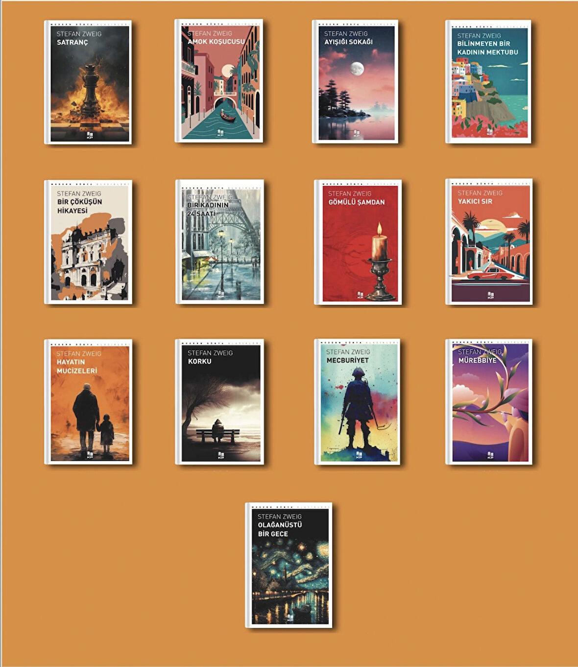 Stefan Zweig Seti 13 Kitap