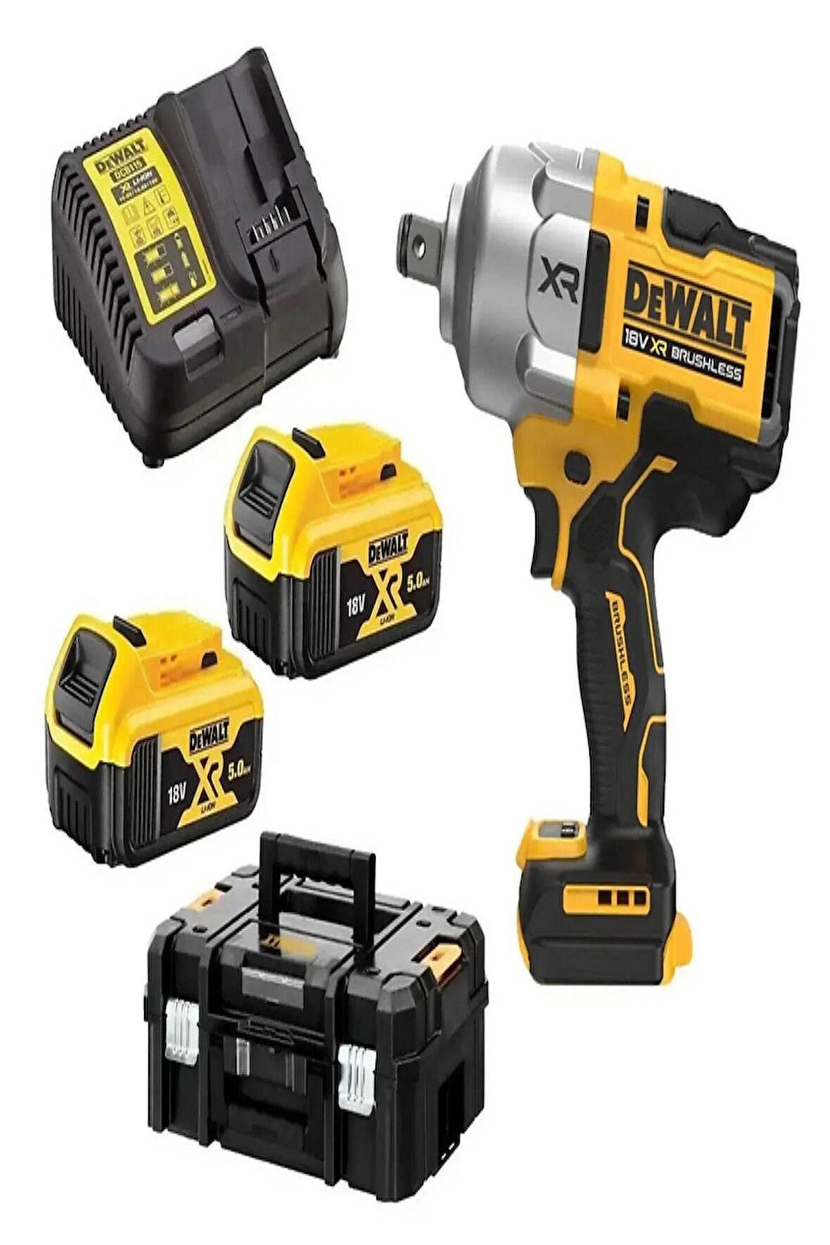 Dewalt DCF964P2 18V 5.0AH Çift Akülü 3/4'' Profesyonel Somun Sıkma 1925NM