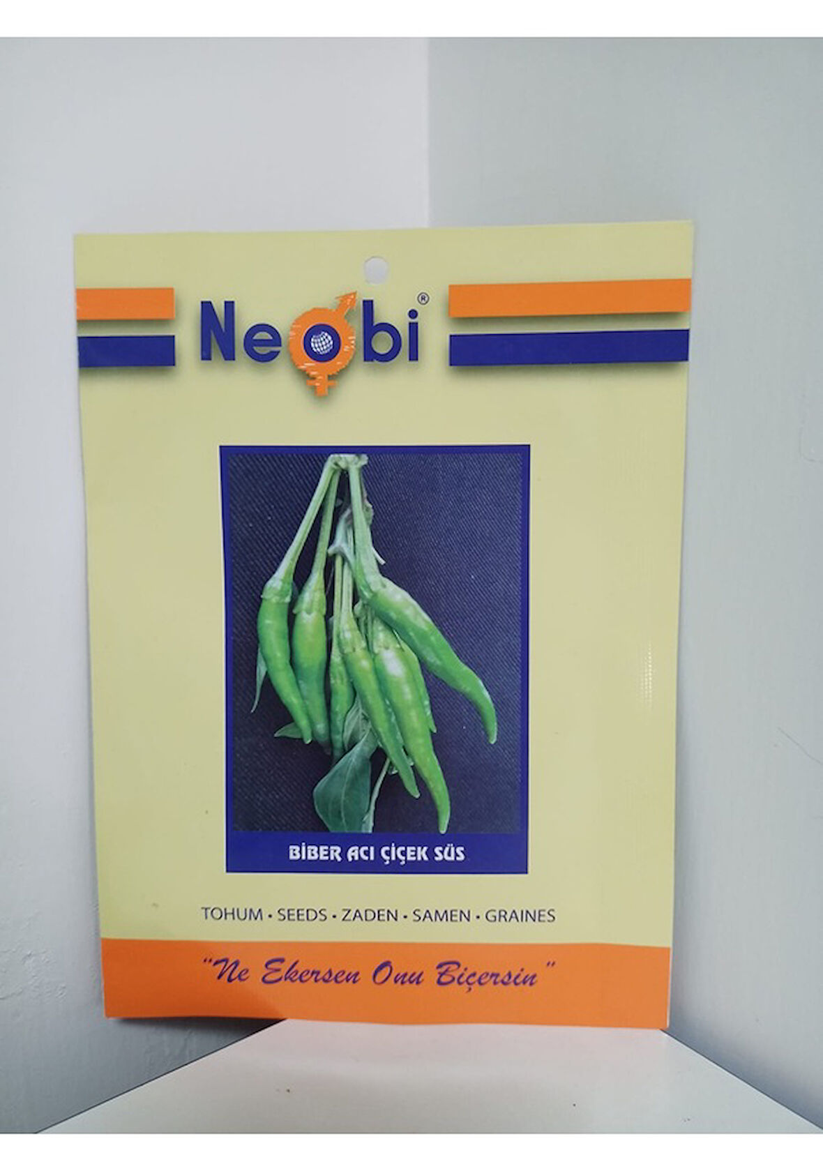 Neobi Biber Acı Çiçek Süs Tohum