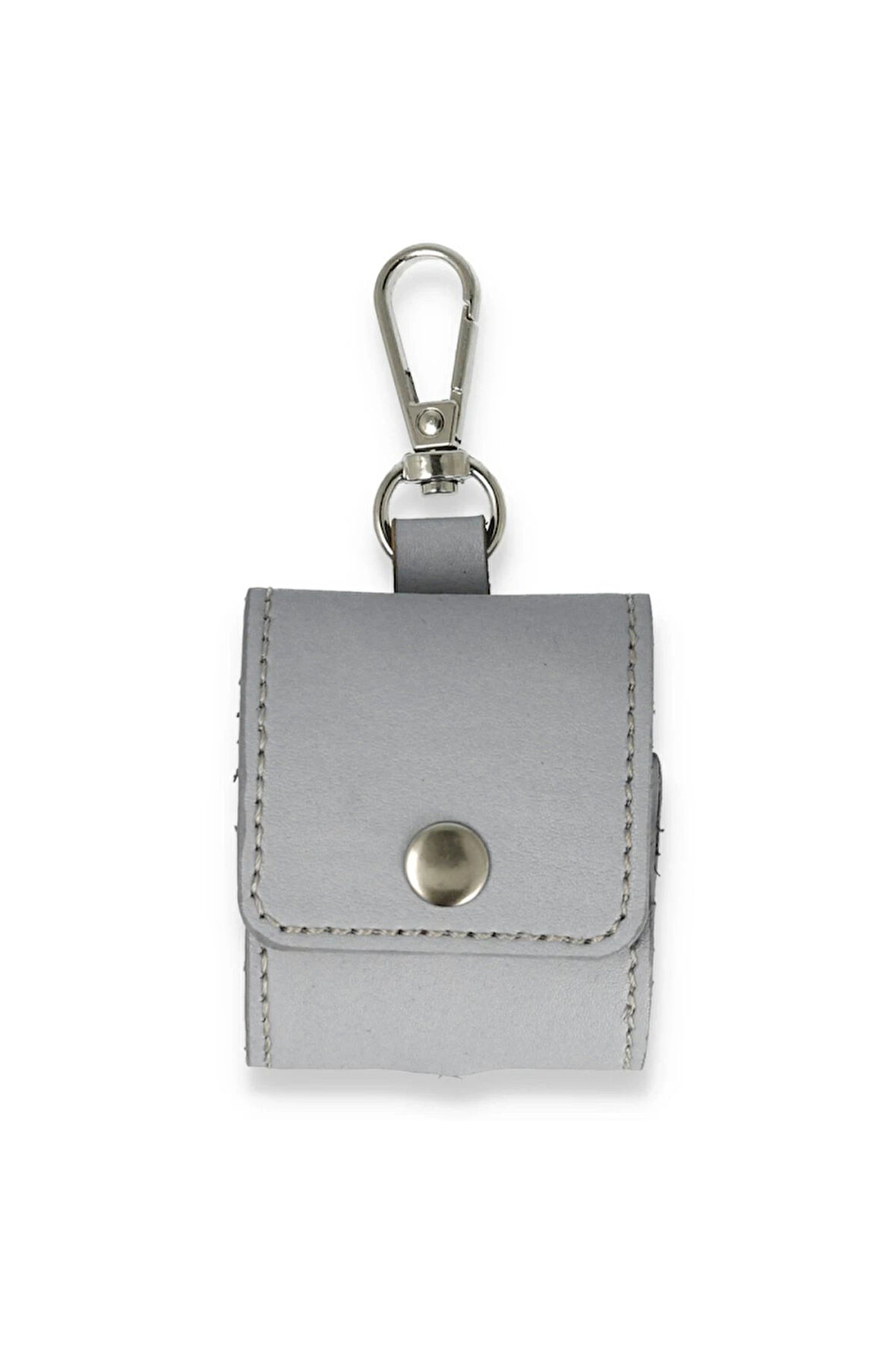 Airpods 2 (2.nesil) Askılı Kılıf - Gri-(5796)