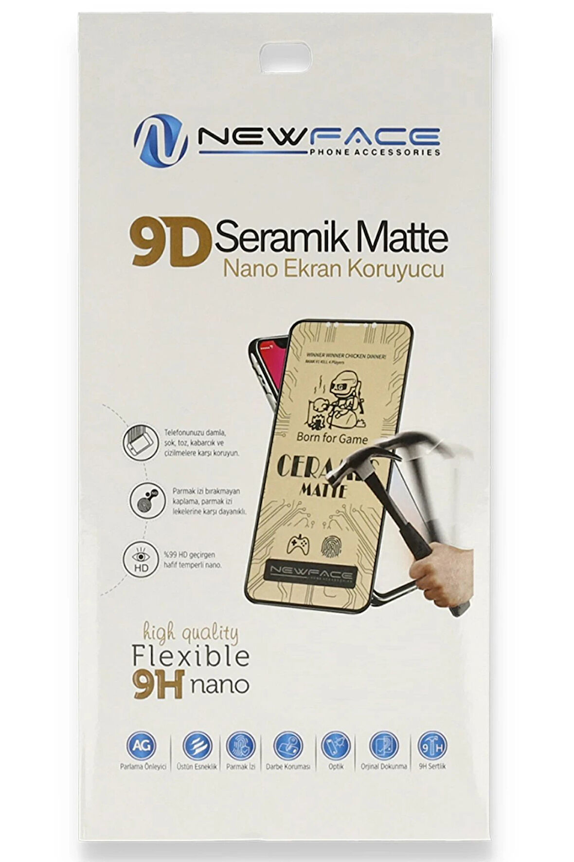 Samsung Galaxy M21 Mat Seramik Nano Ekran Koruyucu-(5796)