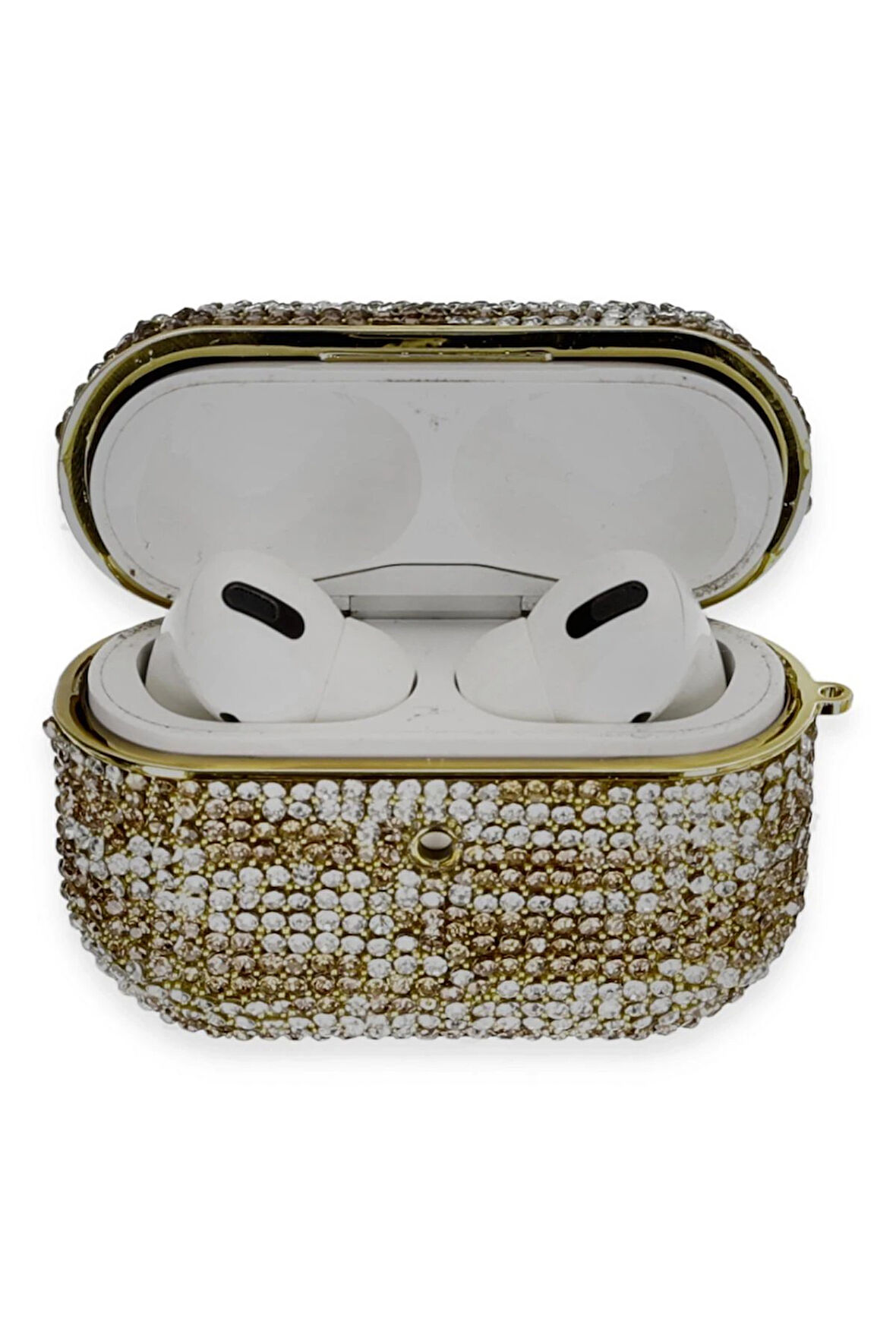 Airpods Pro 2 (2.nesil) Klor Taşlı Kılıf - Desen 6-(5796)