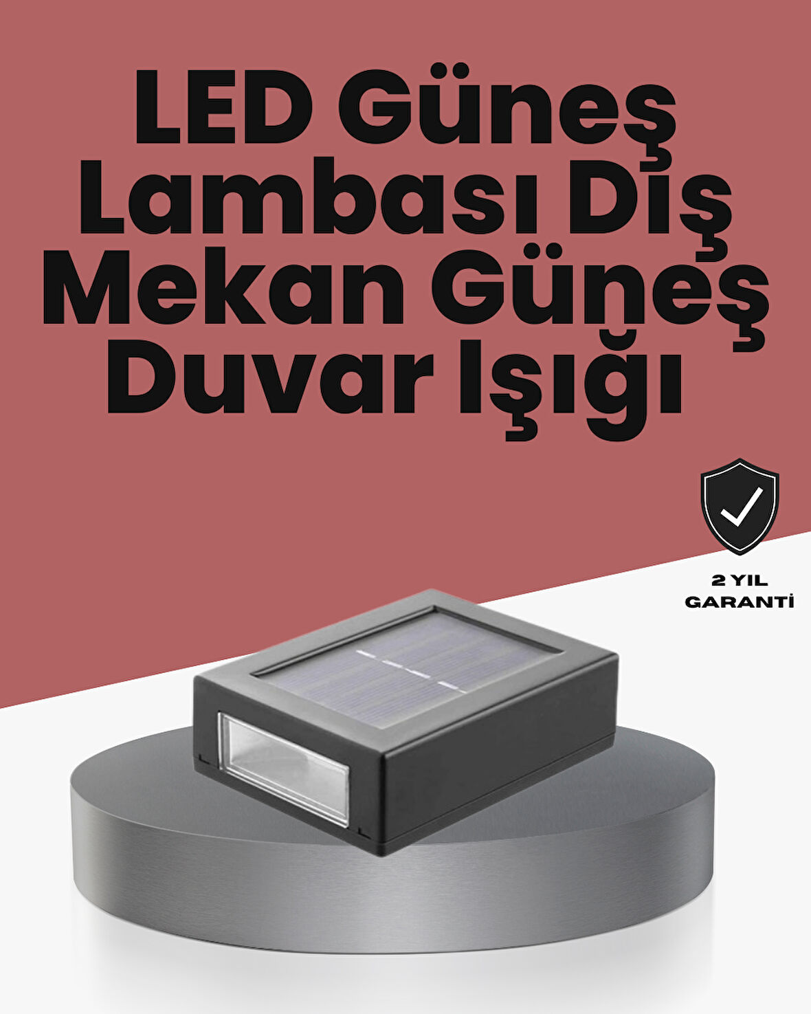 Bahçe ve Balkon İçin Güneş Enerjili Lamba