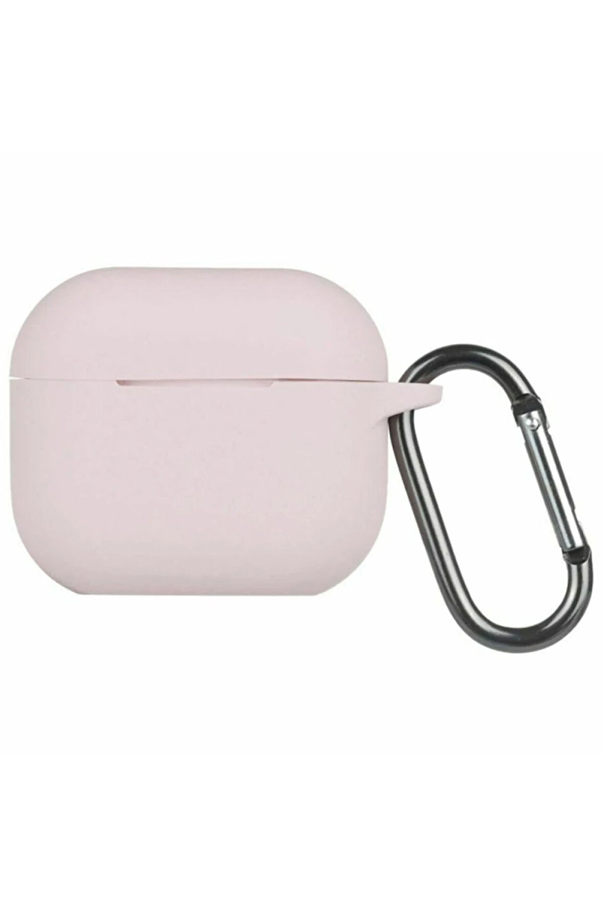 Airpods 4 (4.nesil) Hang Kılıf - Pudra-(5796)