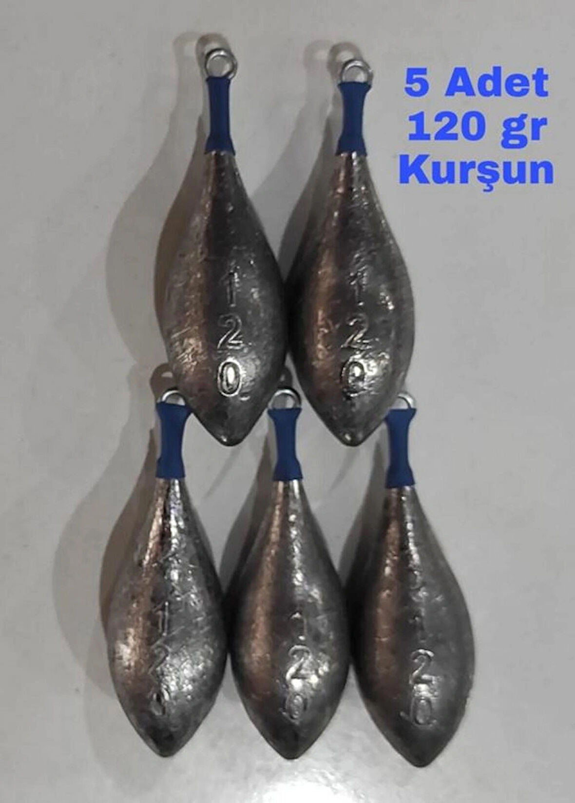Uzak Mesafe Italyan Kalıp Surf Kurşunu 120 Gr 5'li 