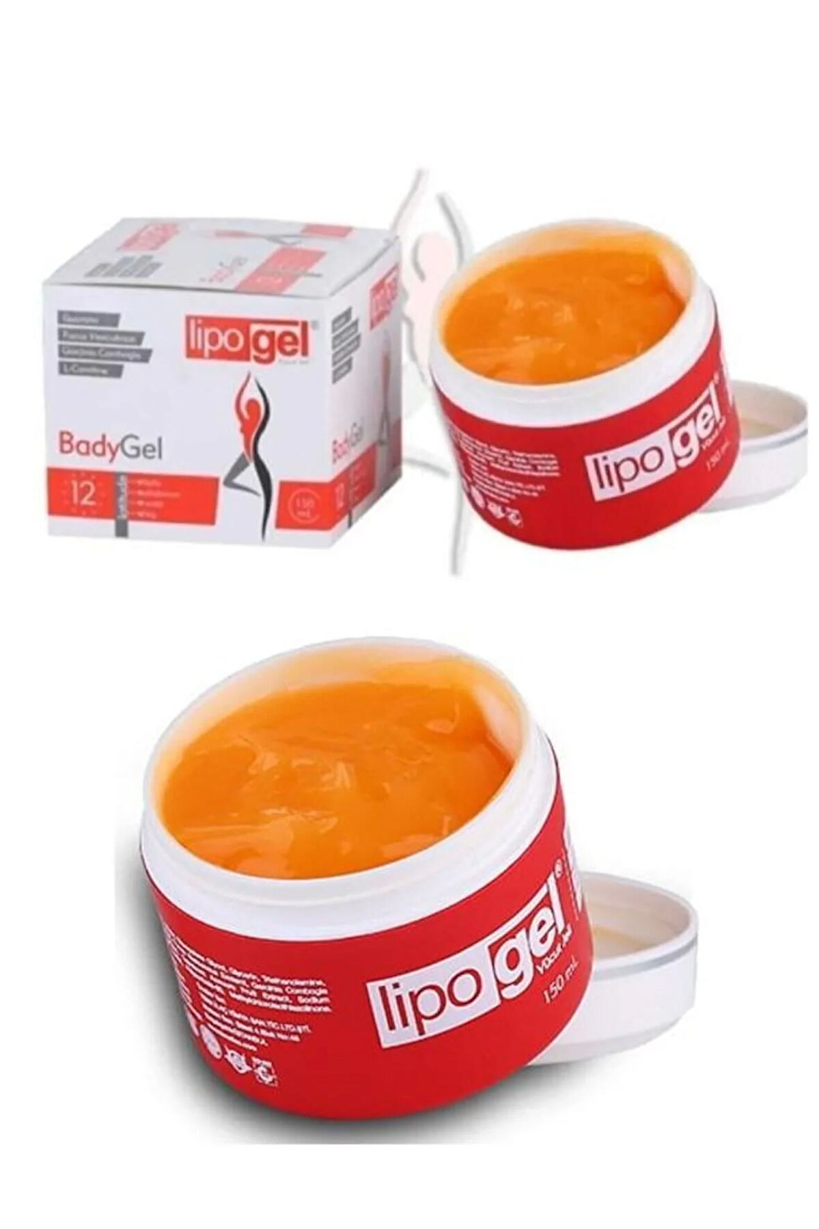 Lipo Gel Bölgesel Selulit Masaj Ve Bakım Kremi Jeli 150 ml