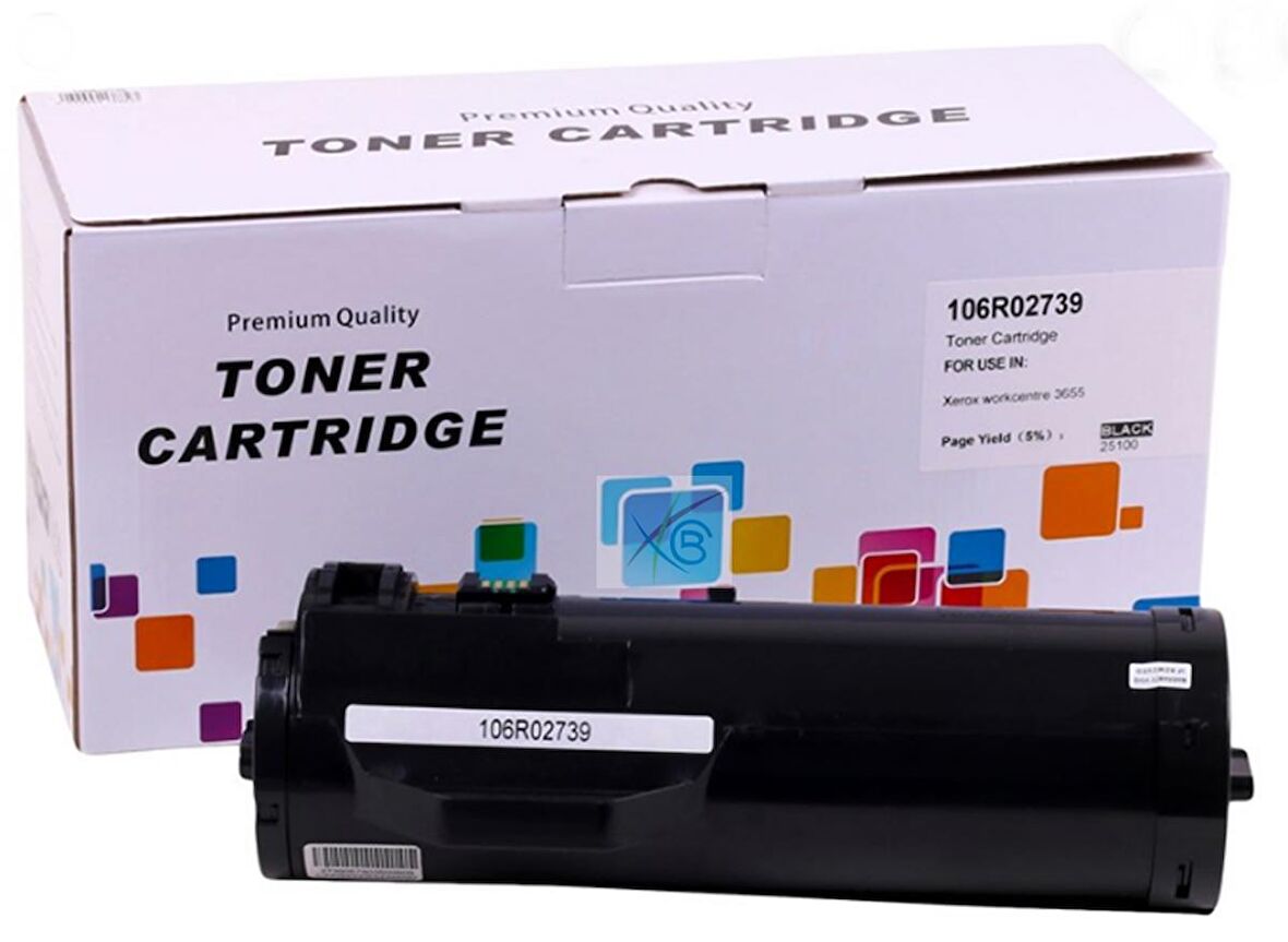 Muadil Toner Xerox 3655/106R02737 ÇİPLİ 6100 Sf.