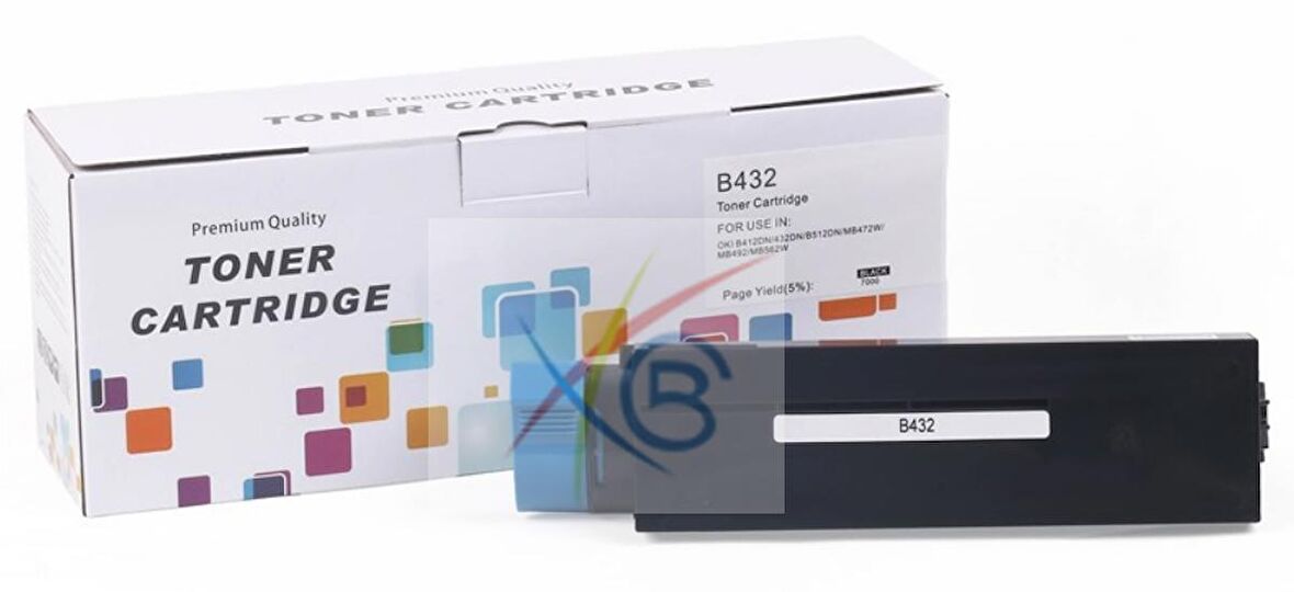 OKİ B412-B432-B472 UYUMLU CHİPLİ MUADİL TONER (7.000 SAYFA)