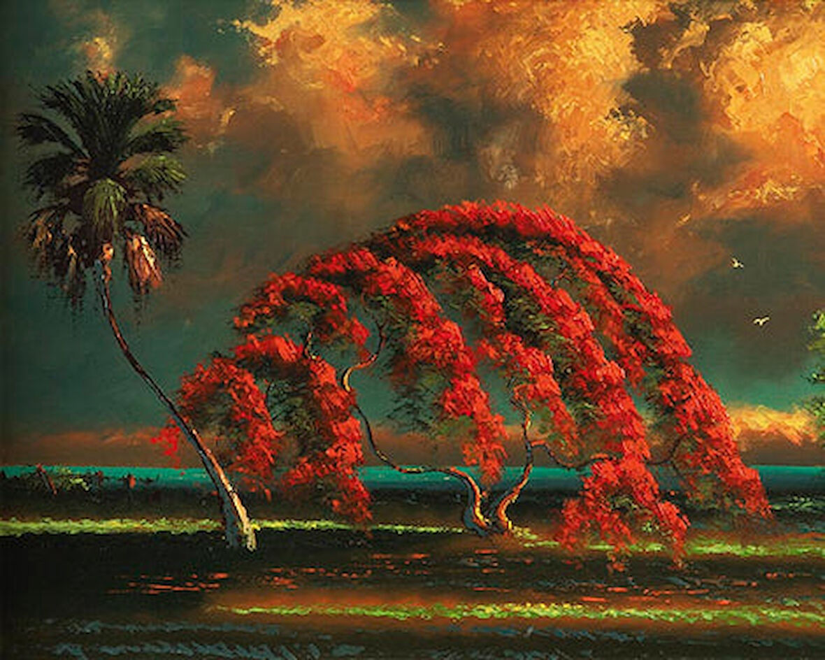 Huzur Adası Çerçevesiz 40x50 Sayılarla Boyama Hobi Seti
