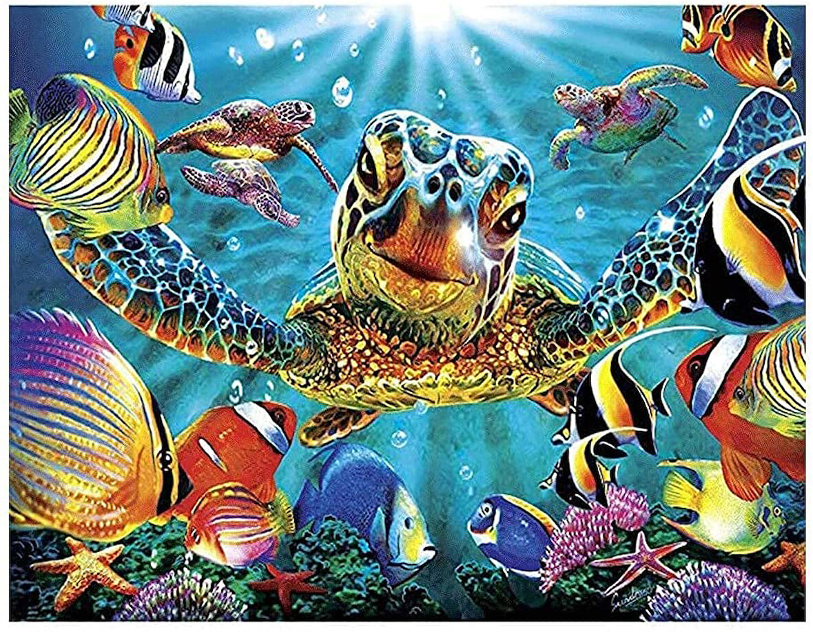 Selfie Karetta Çerçevesiz 70x90 Sayılarla Boyama Hobi Seti