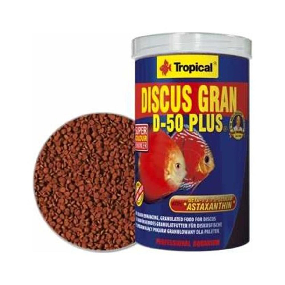 Tropical Discus Gran D-50 Plus 1000Ml 550Gr