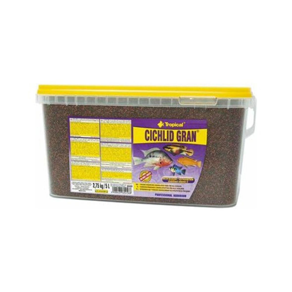 Tropical Cichlid Gran Ciklet Balık Yemi 500Gr