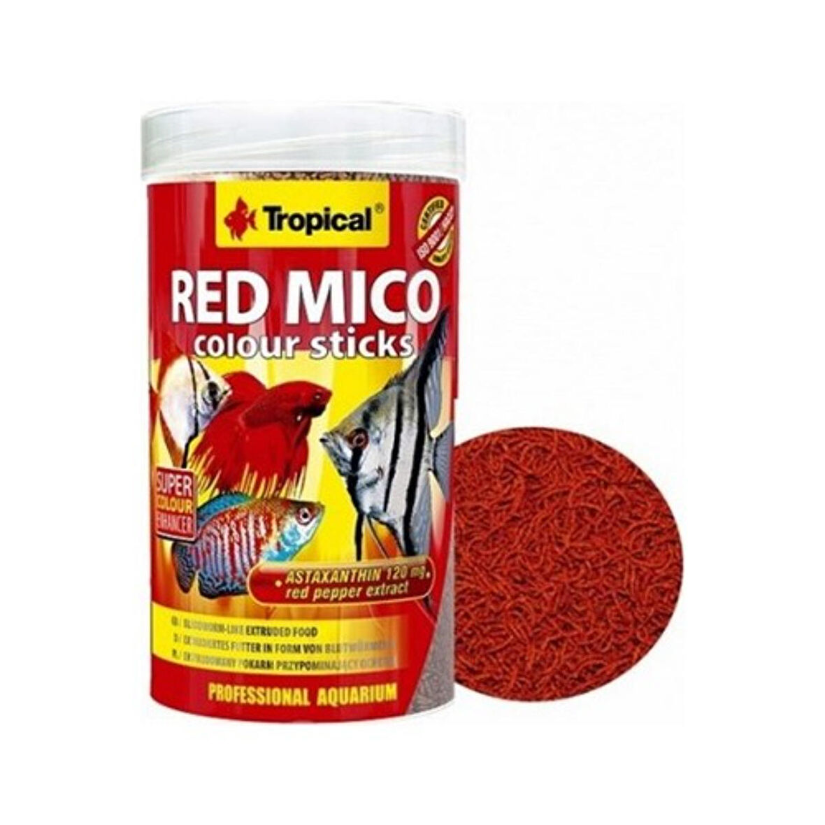 Tropical Red Mico Colour Sticks 250Ml 80Gr