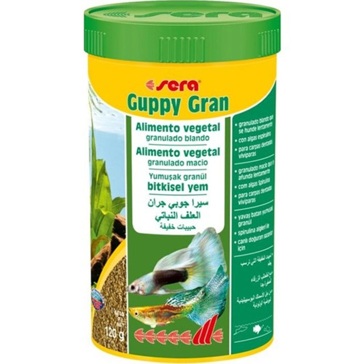 Sera Guppy Gran Lepistes Yemi 250 ml 120 gr