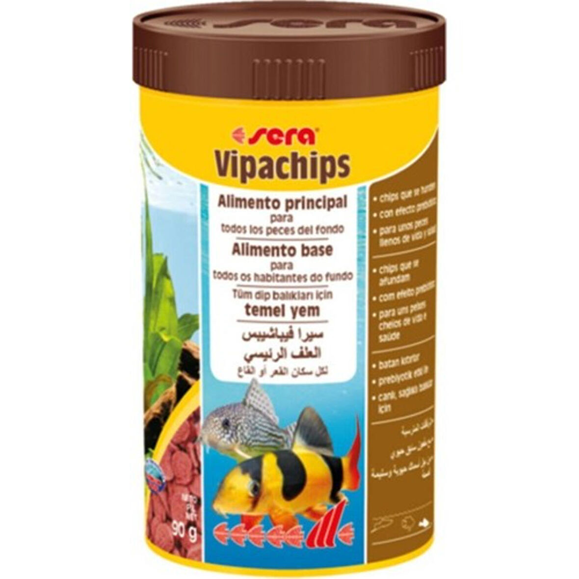 Sera Vipachips Tablet Balık Yemi 250 Ml / 90 Gr