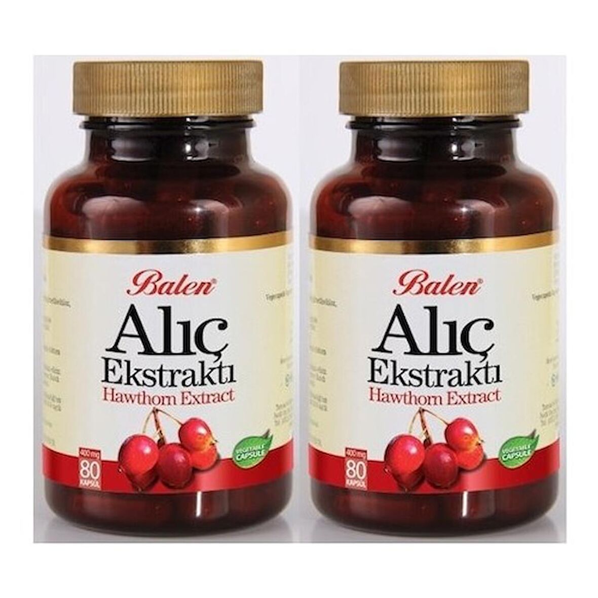 Balen Alıç Ekstraktı 80 Kapsül 2li Set