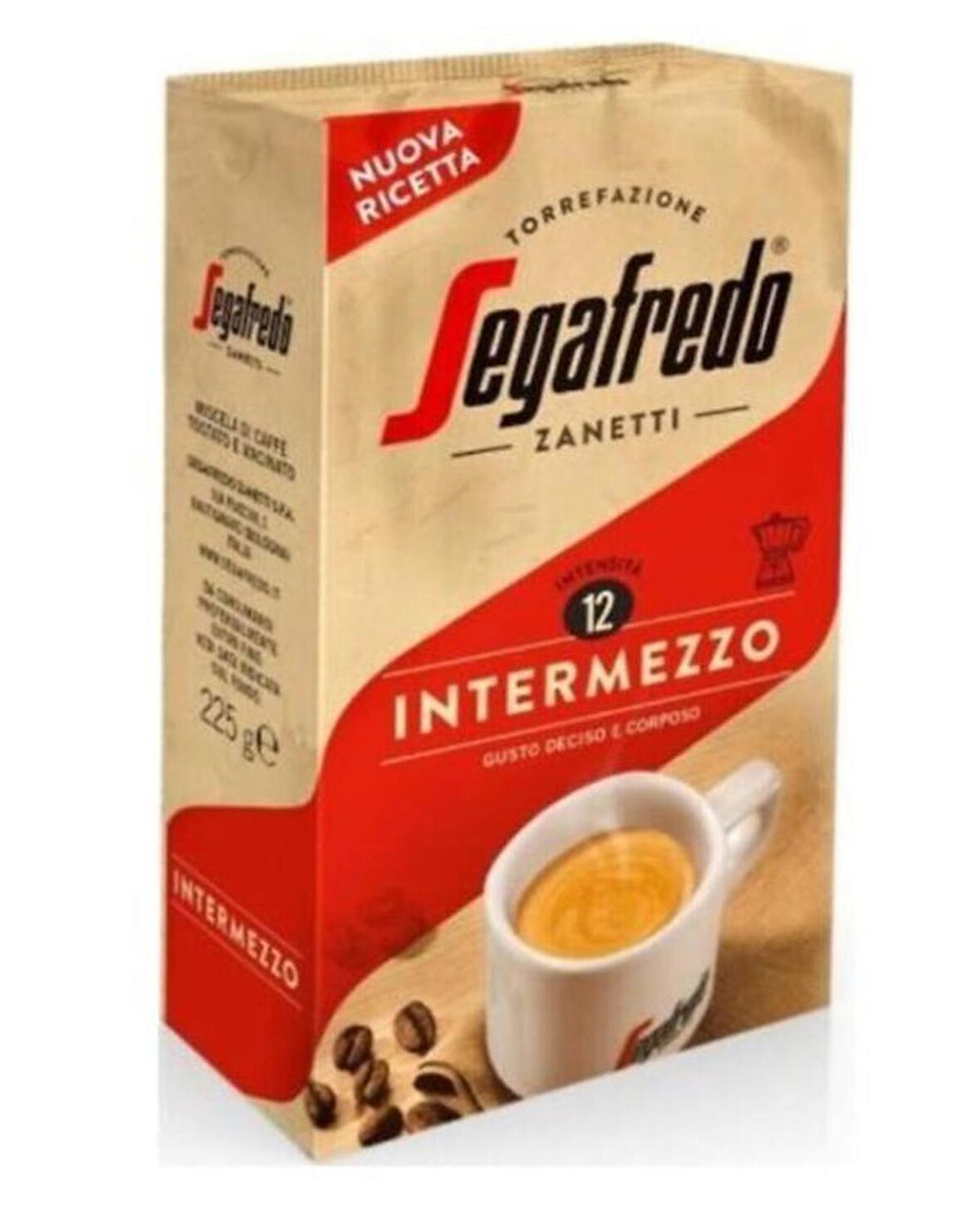 Segafredo Zanetti Intermezzo Öğütülmüş Kahve 225 gr