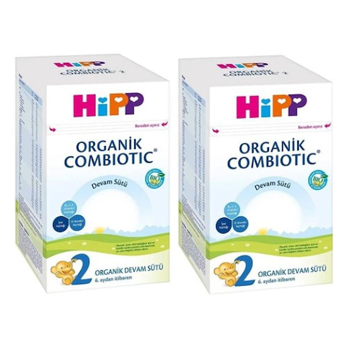 Hipp 2 Organik Combiotic Devam Sütü 800 gr x 2 Adet