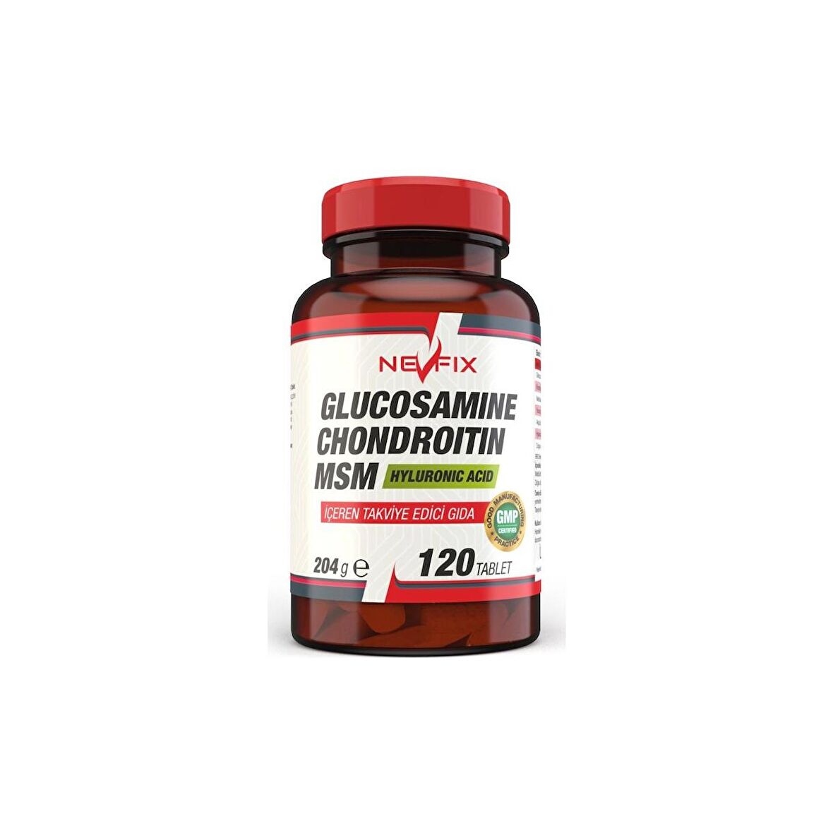 Nevfix Glucosamine 120 Tablet Chondroitin Msm Yumurta Kabuğu Zarı