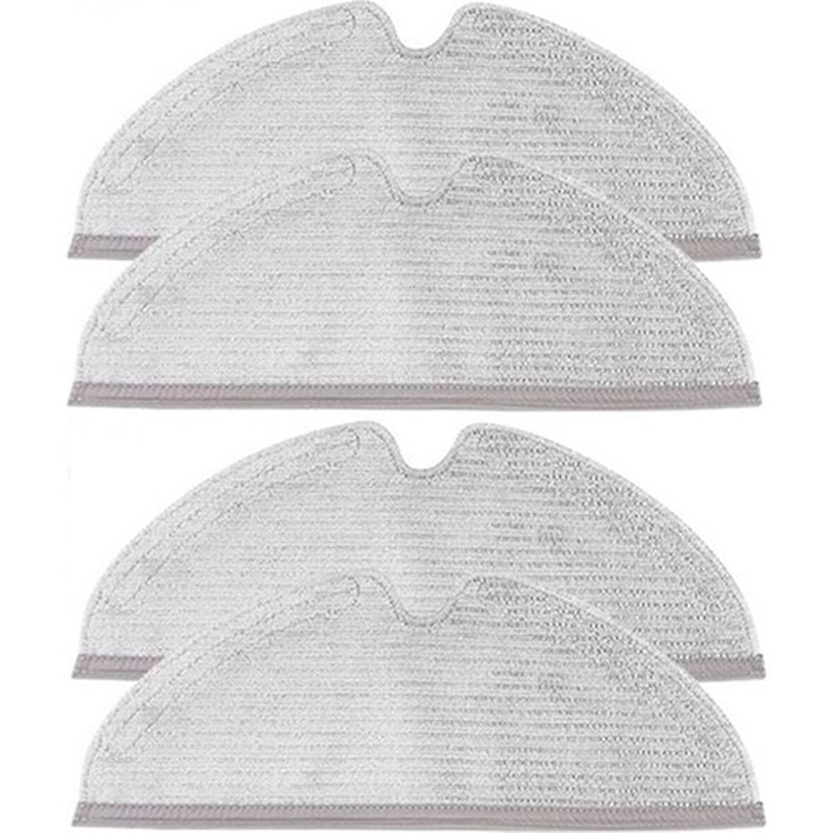 Roborock S5 Max Uyumlu 4lü Mop Fiber Bezi