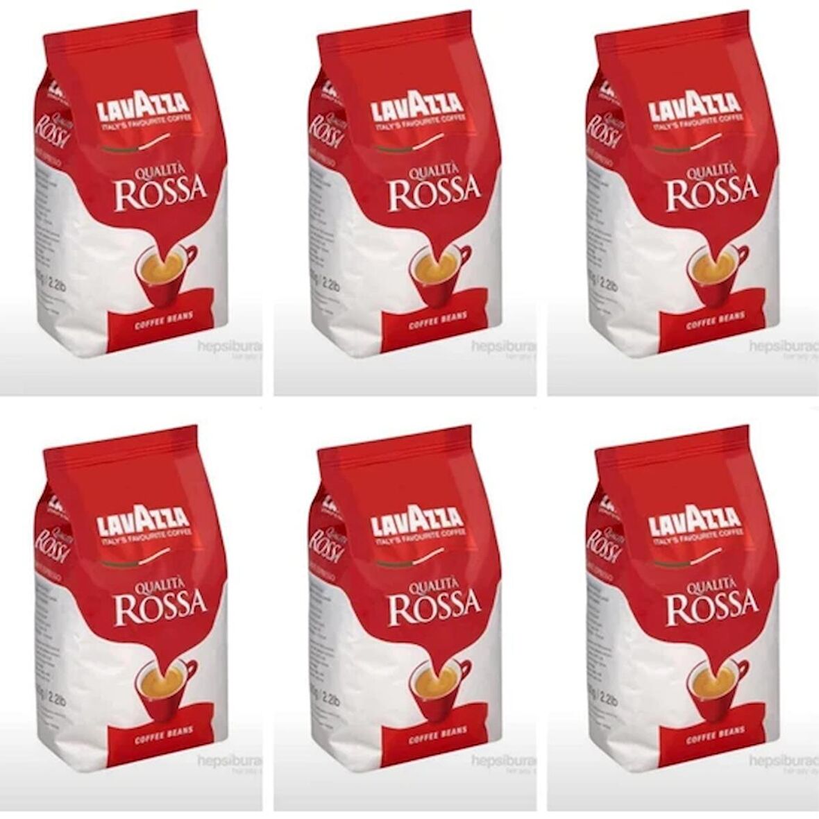 Lavazza Qualıta Rossa Espresso 1kg*6adet