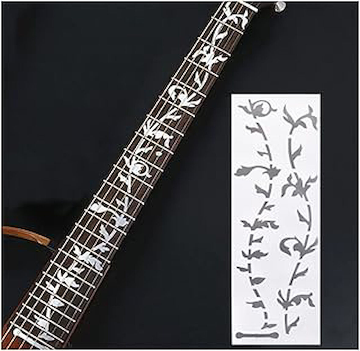 Raymond Joes 17A64 Fretboard Sticker - Klavye Yapışmalı Süs