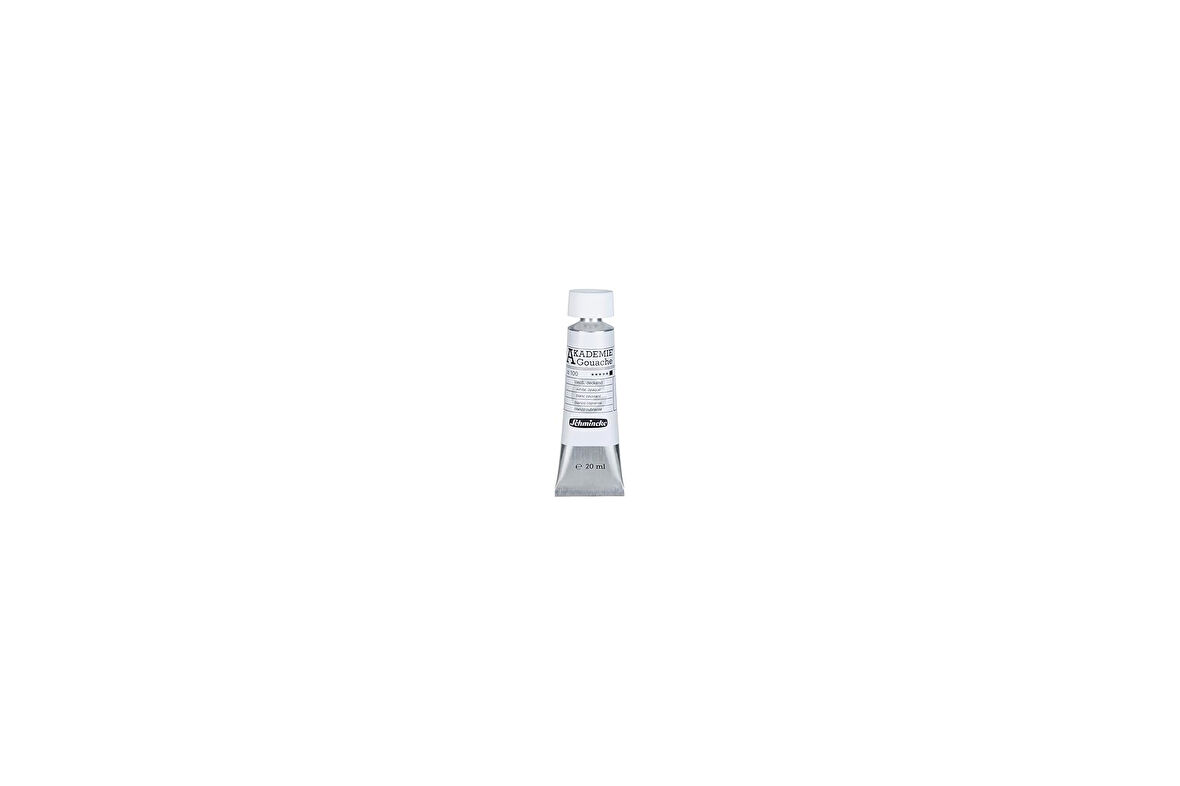 Schmincke Akademie Guaj Boya 20 ml 100 White Opaque