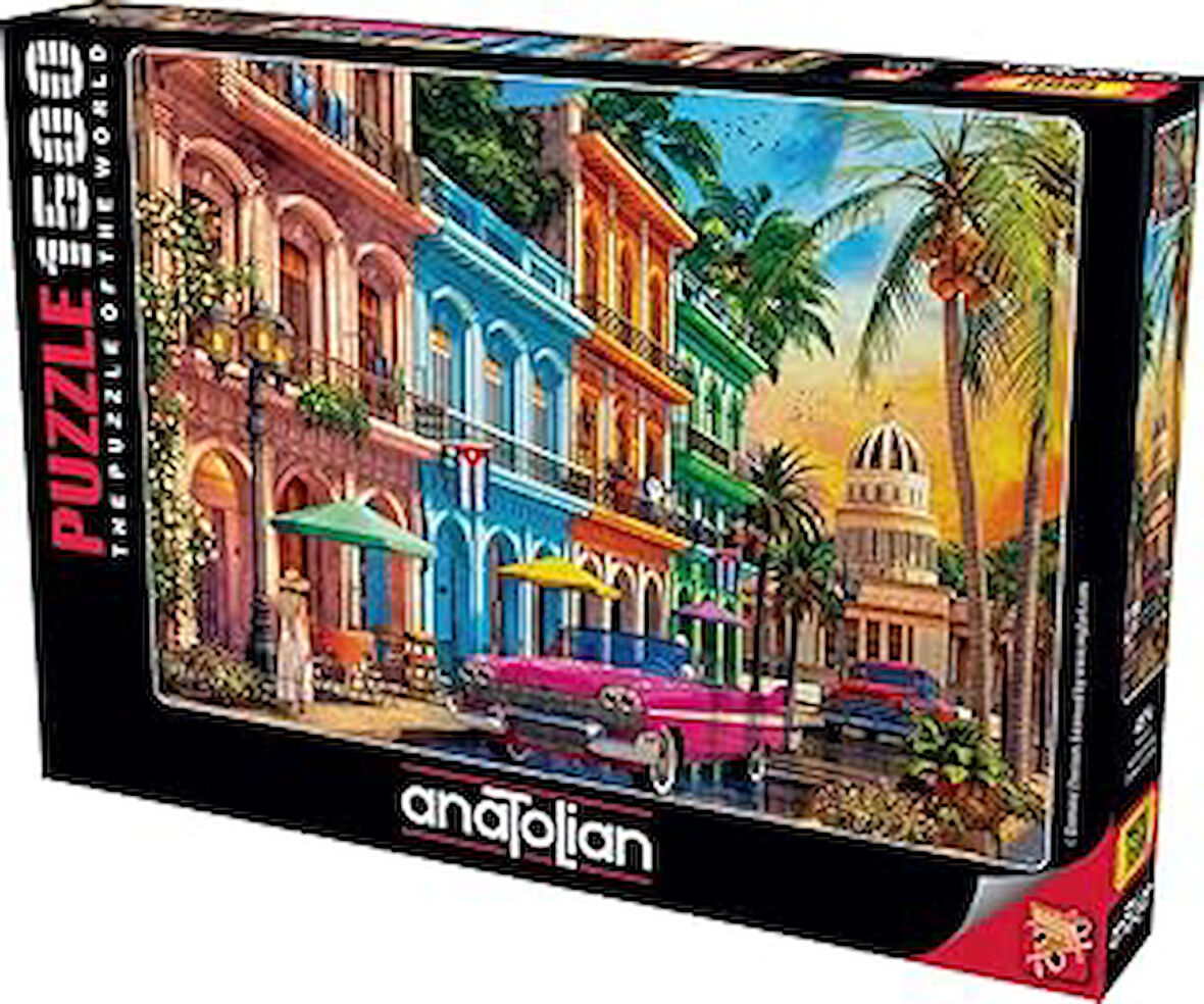 Anatolian 1500 Parça Puzzle: Havana