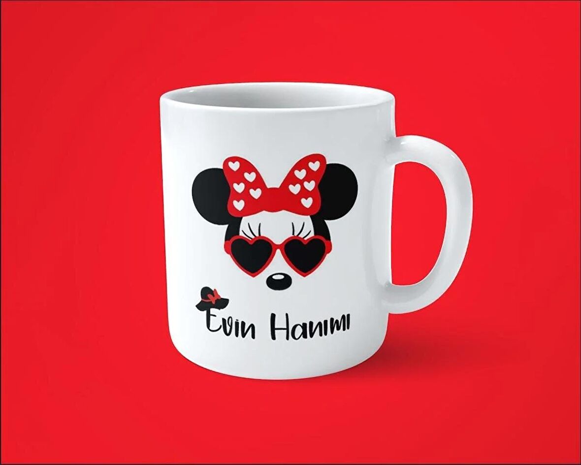 Evin Reisi & Evin Hanımı 2'li Eşlere Özel Baskılı Kupa Bardak