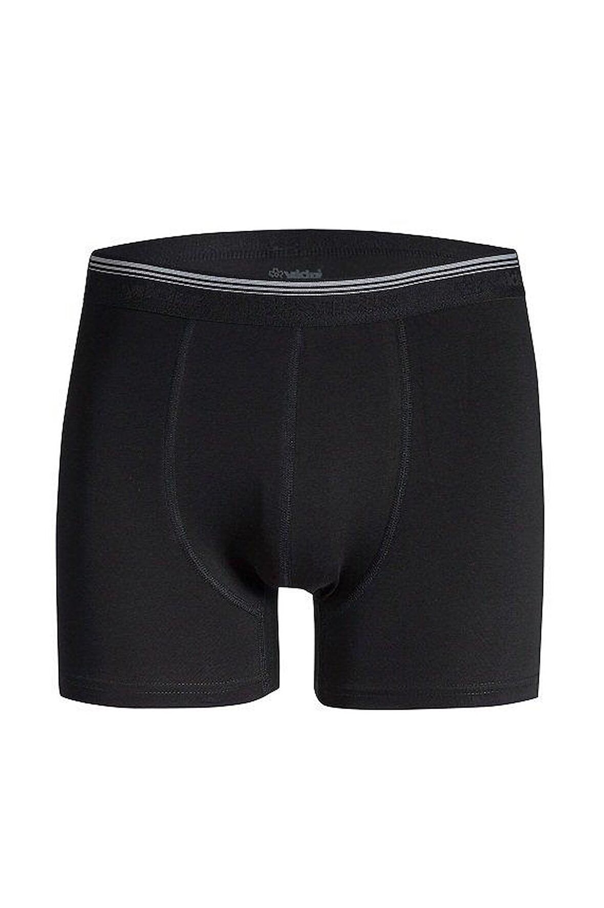 Yıldız 366 Siyah Formen Likralı Boxer