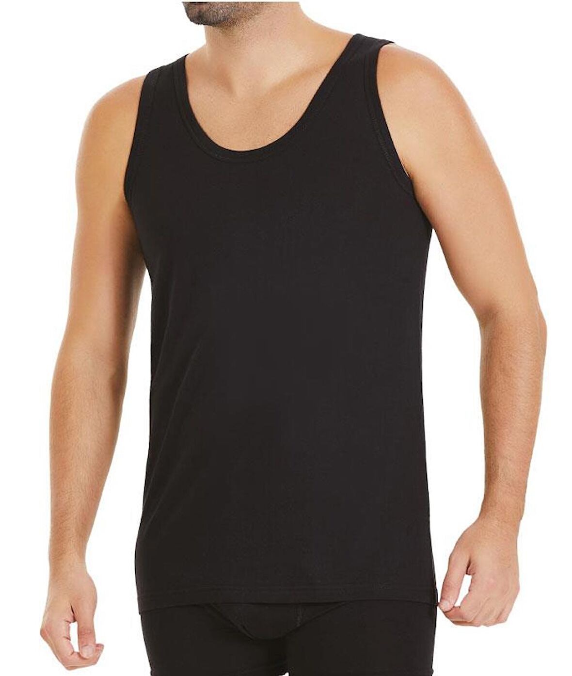 Yıldız 121 Yazlık Modal Atlet Siyah