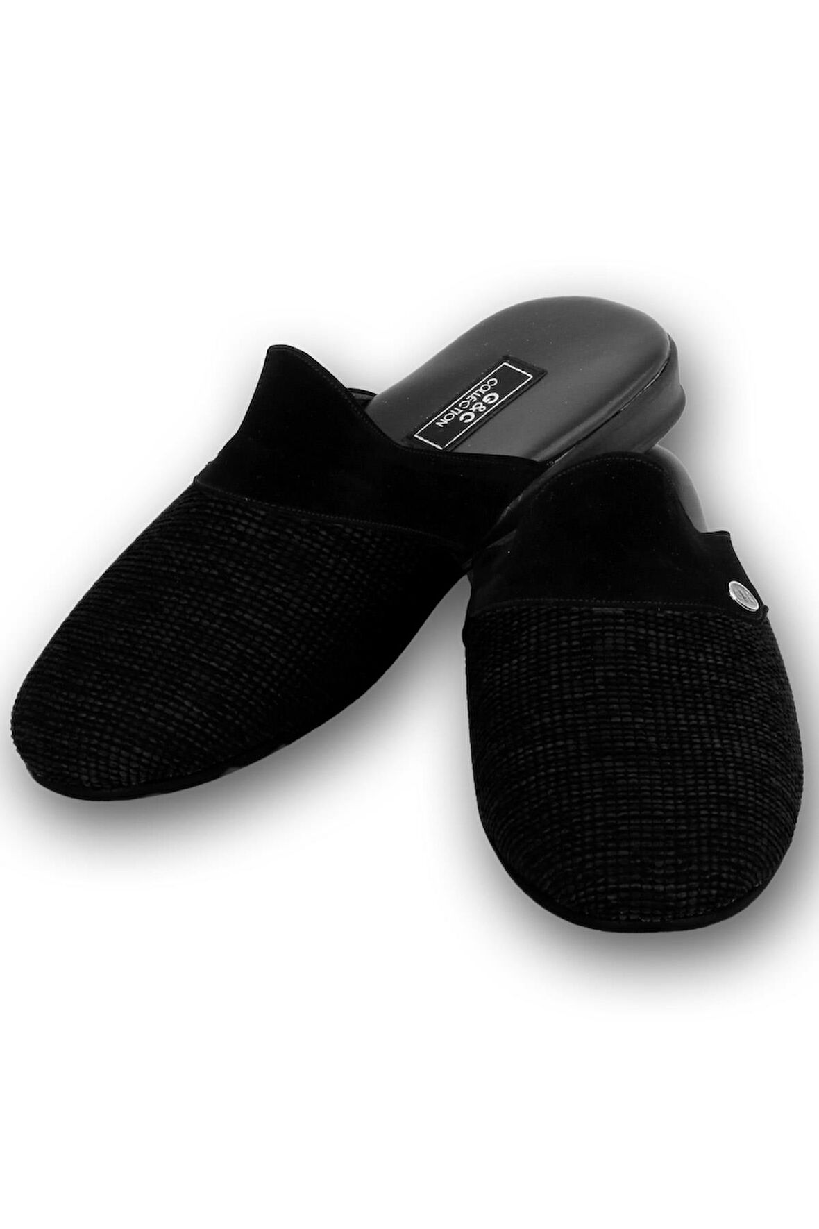 G&C Erkek Örgü Kumaş Çeyiz Damat Ev Terliği