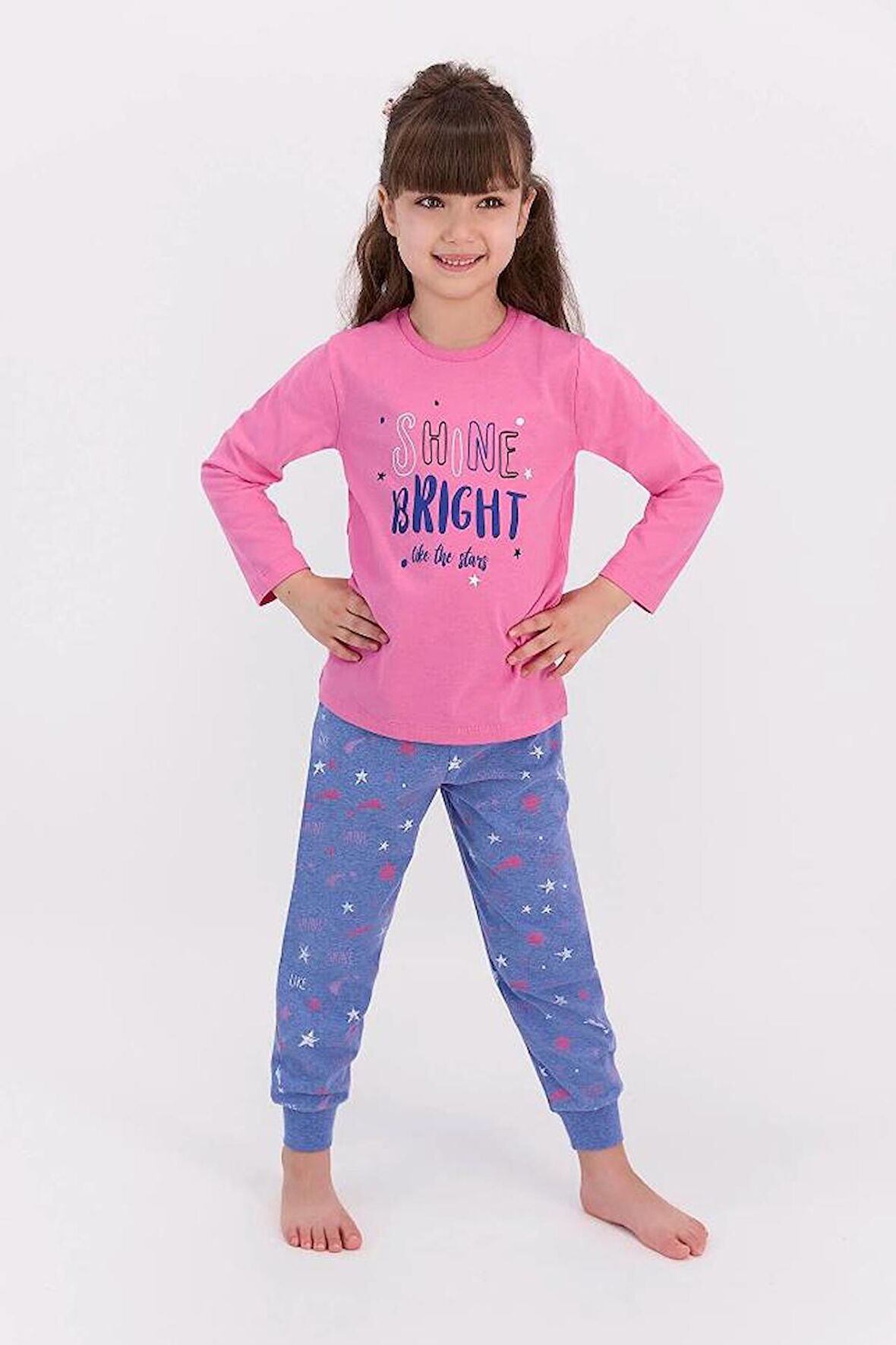 Roly Poly 2594 Kız Çocuk Pijama Takımı