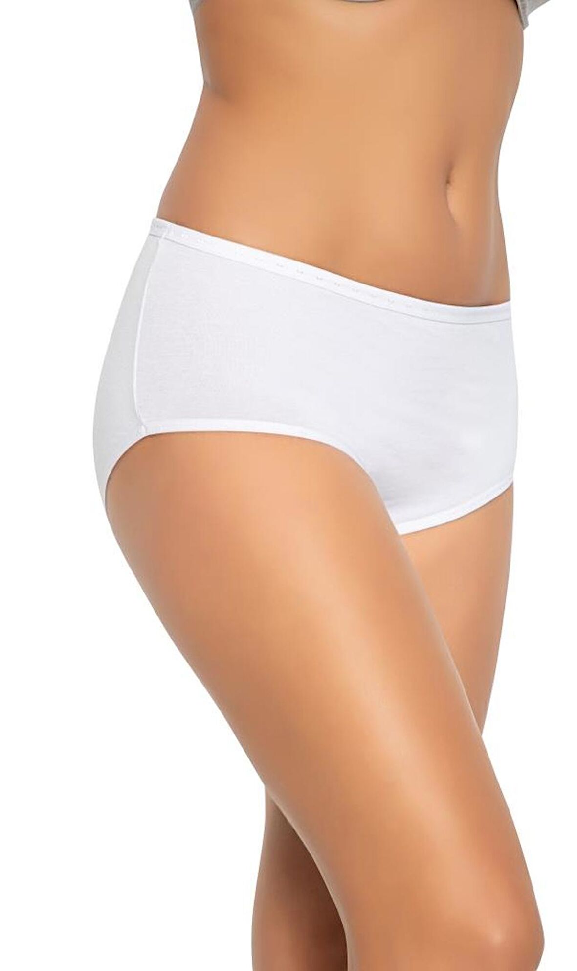 Lüx Drm 2510 Kadın Bato Yüksek Bel Pamuklu Slip