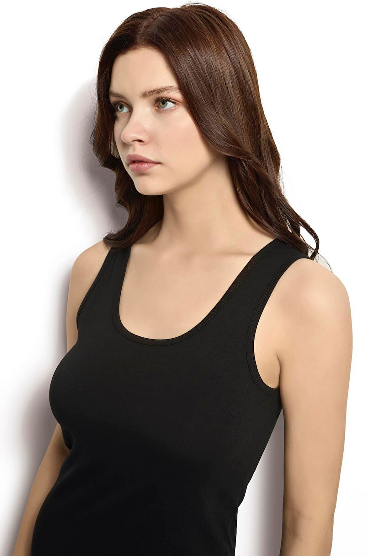 Gd Goldoremi Kadın Kalın Askılı Pamuklu Terletmez Rahat Atlet