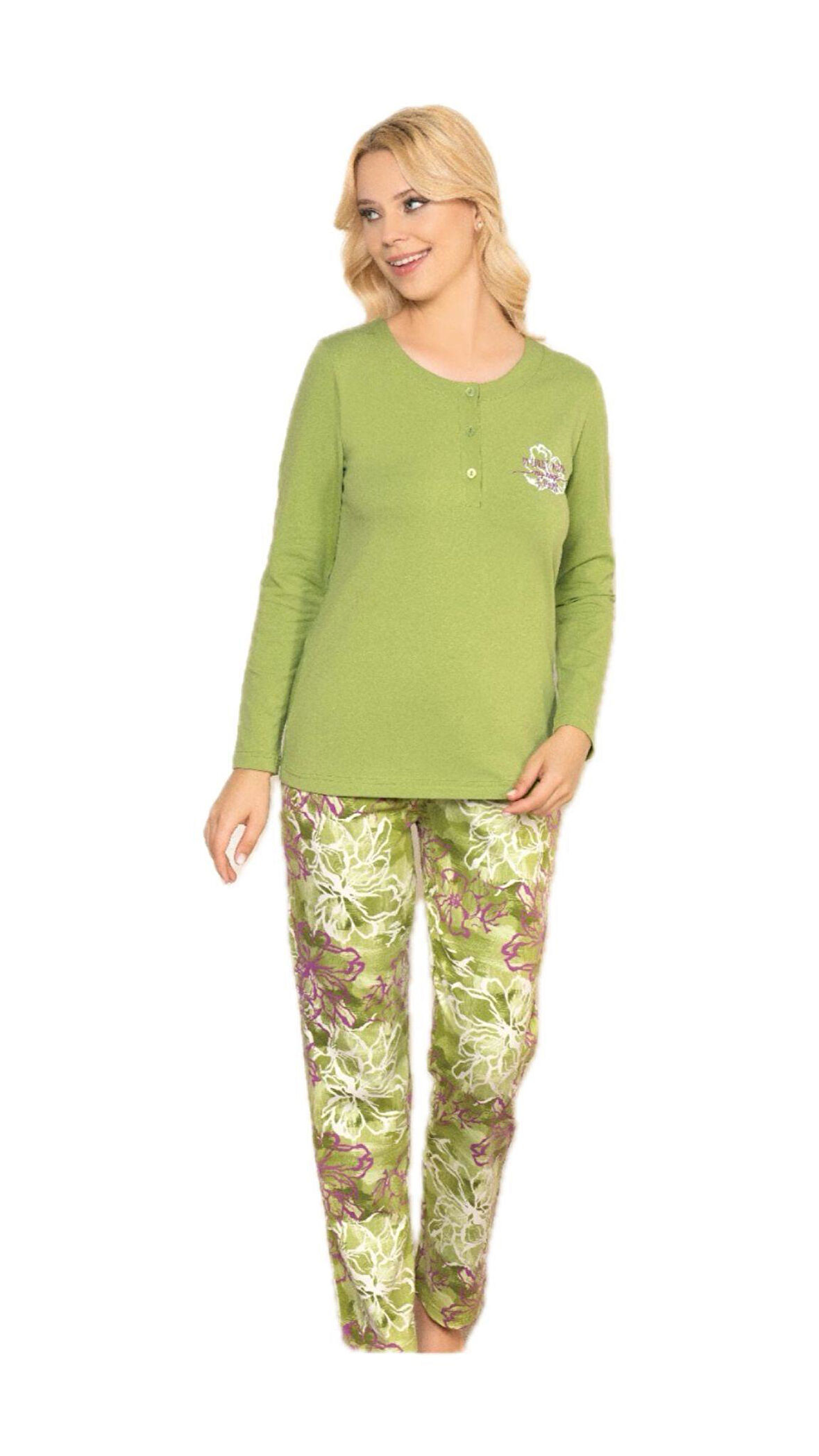 Alperi 79-60 Kadın Uzun Kol Pijama Takım