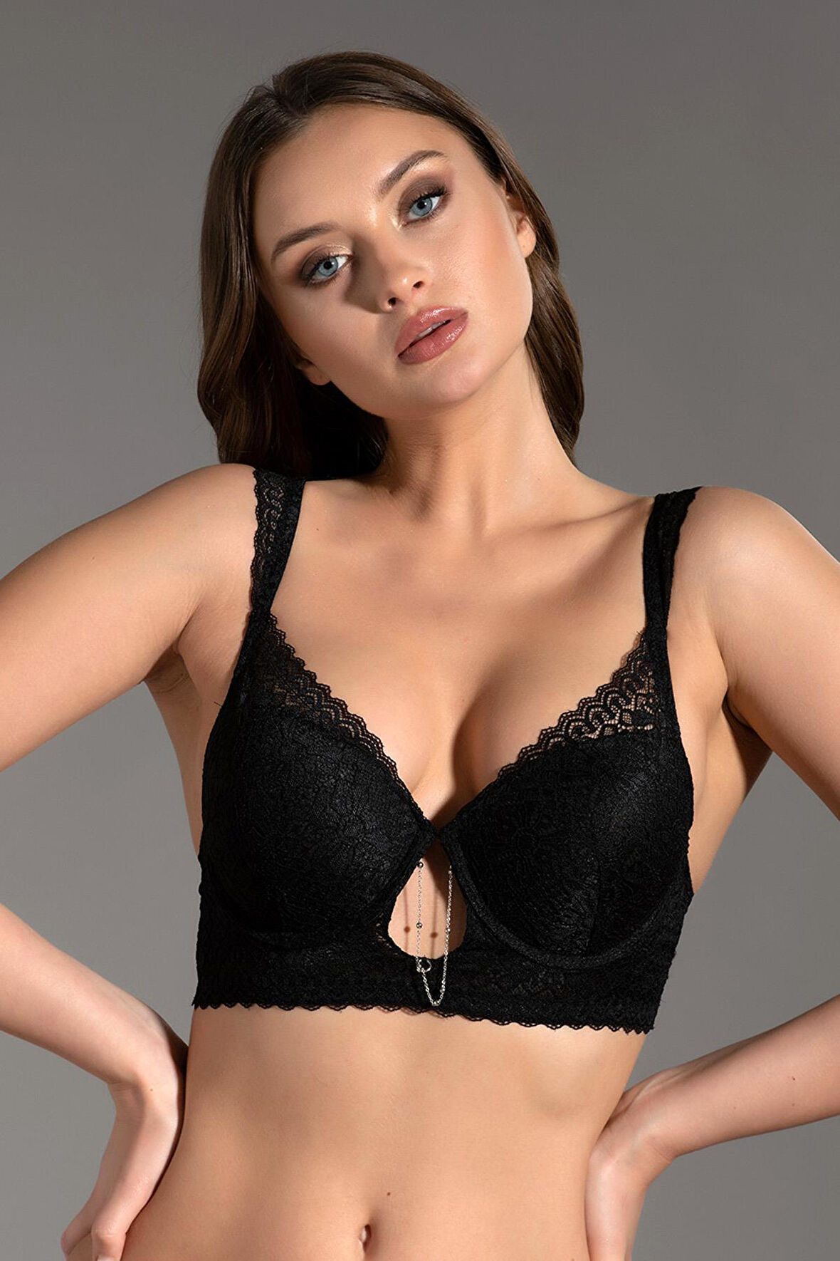 New Bra 3014 Destekli Dantelli Sütyen