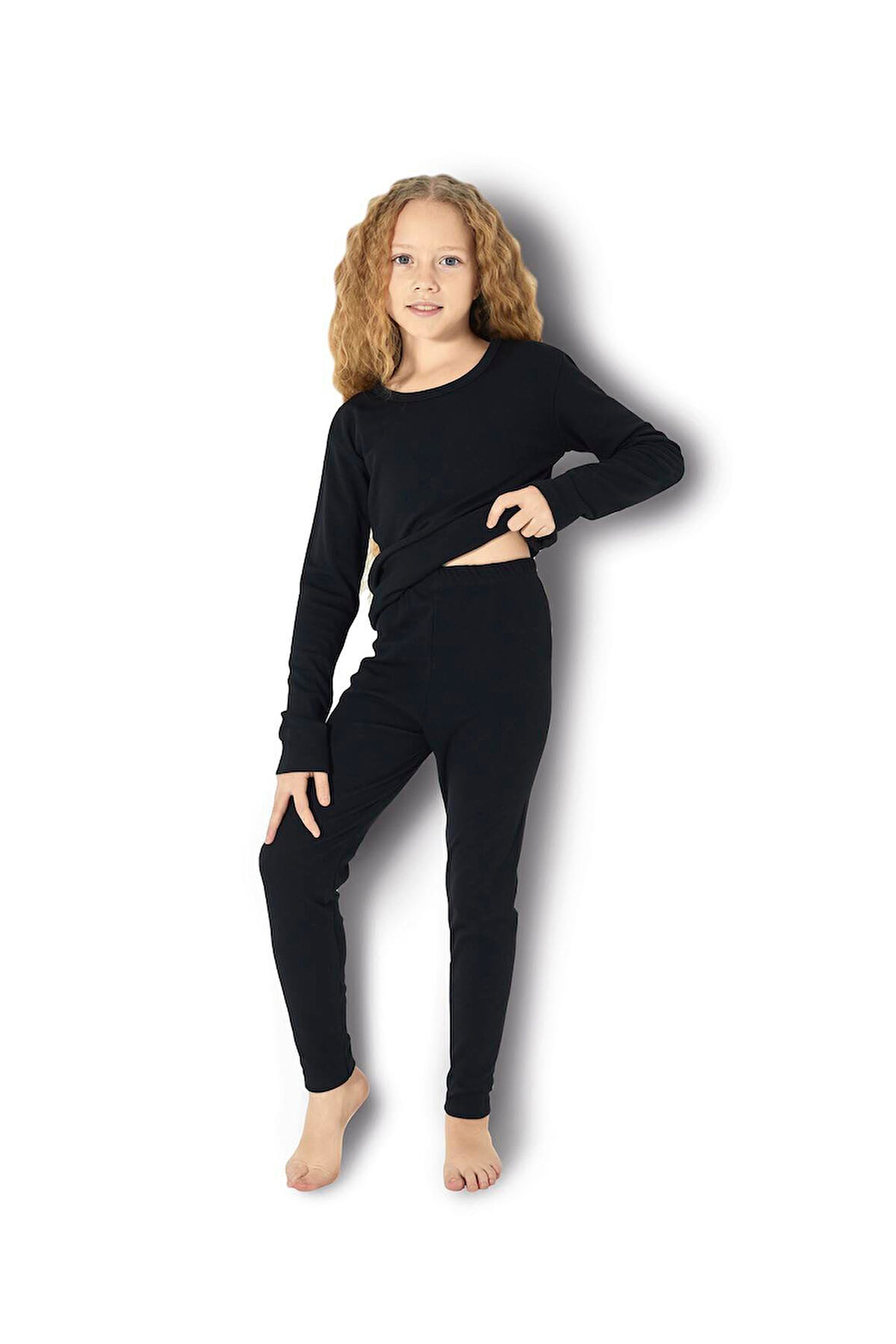 Jiber 904 Unisex Çocuk Likralı Termal İçlik Alt