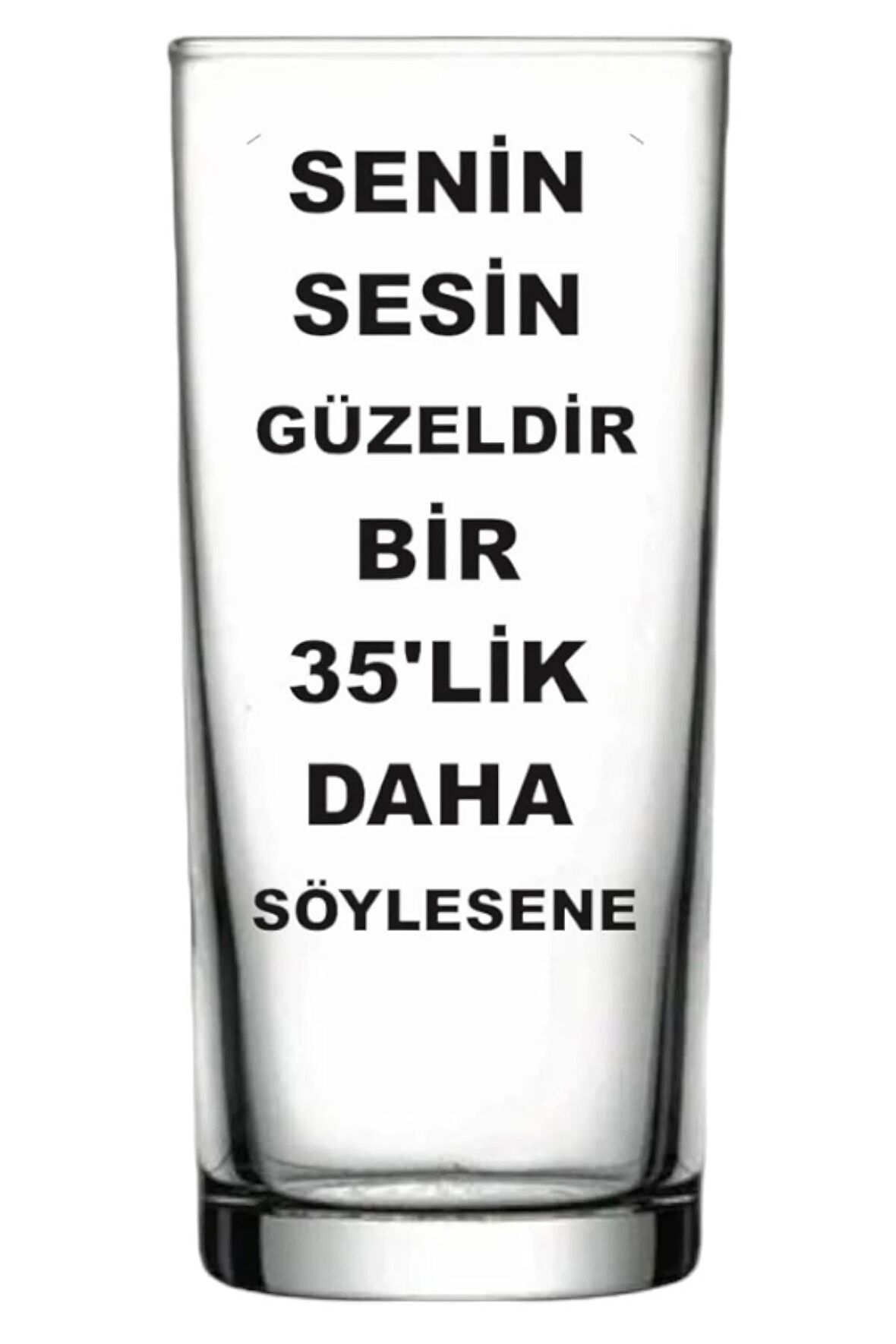 BASKILI RAKI BARDAĞI