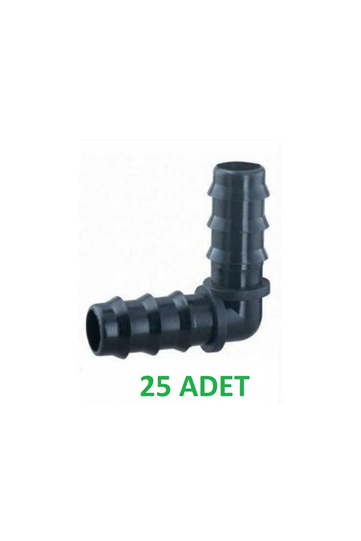 L DİRSEK  (DAMLAMA SULAMA EKİPMANI) 25 ADET 16 MM