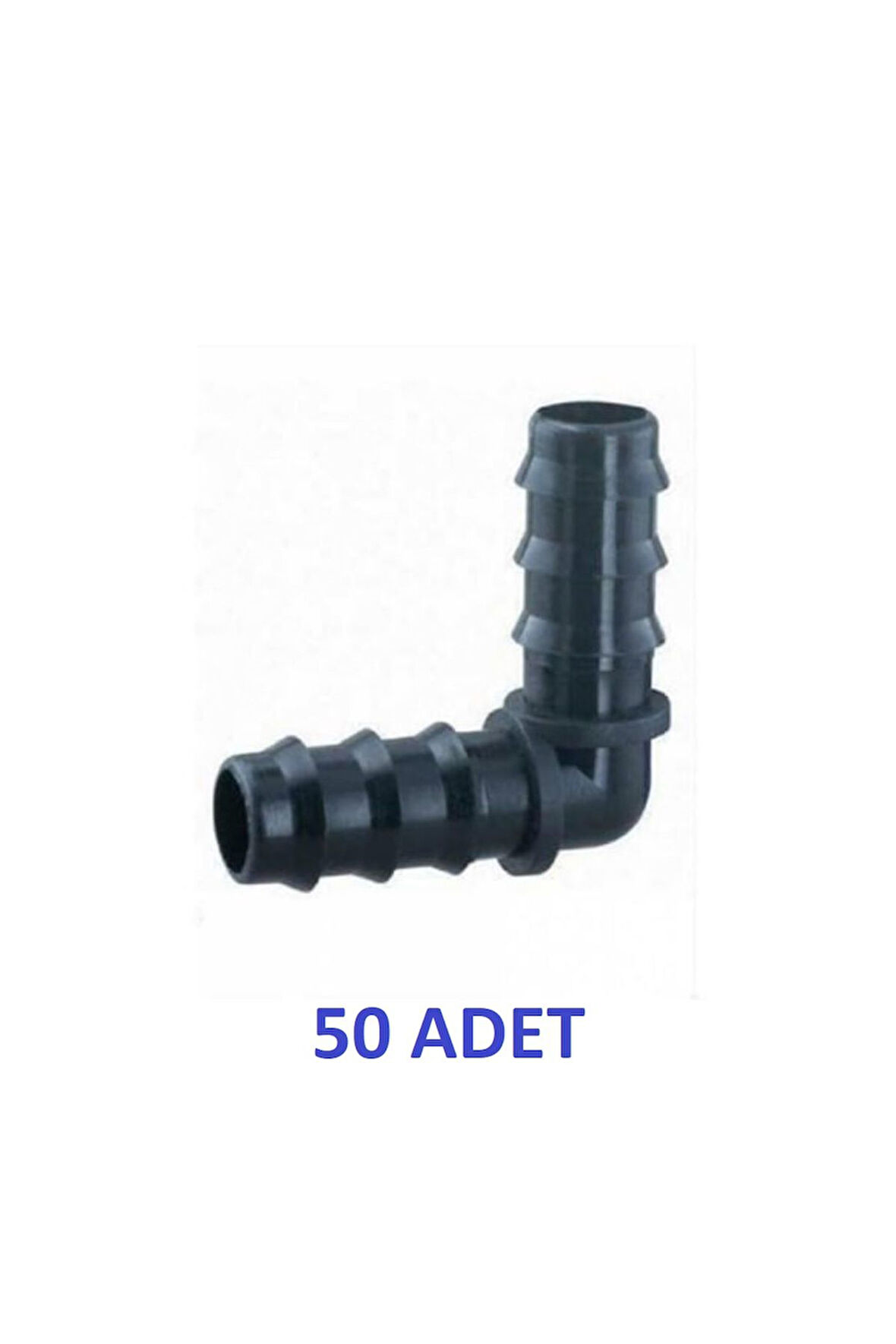 L DİRSEK (DAMLAMA SULAMA EKİPMANI) 16 MM 50 ADET