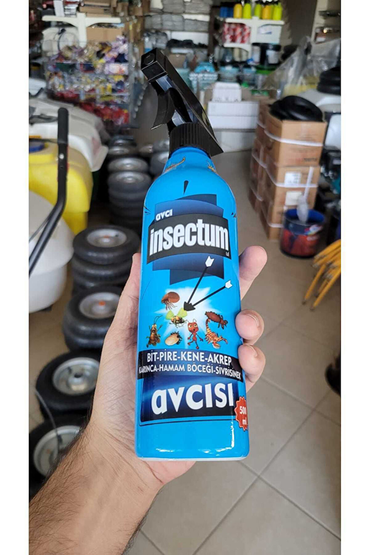 İNSECTUM BİT - KENE - AKREP - KARINCA - HAMAMBÖCEĞİ KOVUCU