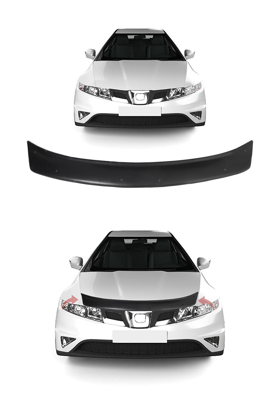 Honda Civic 2006-2012 Kaput Rüzgarlığı