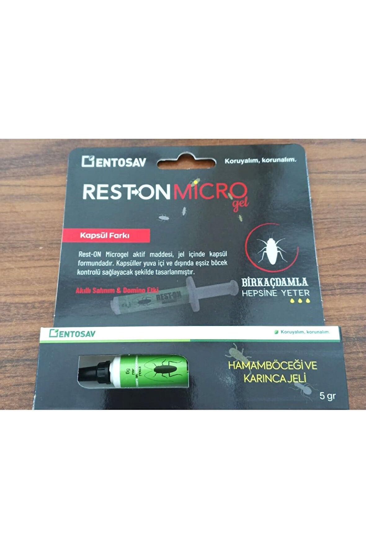 Reston Micro Jel Hamamböceği Ve Karınca Engelleyici Jel 2 Adet