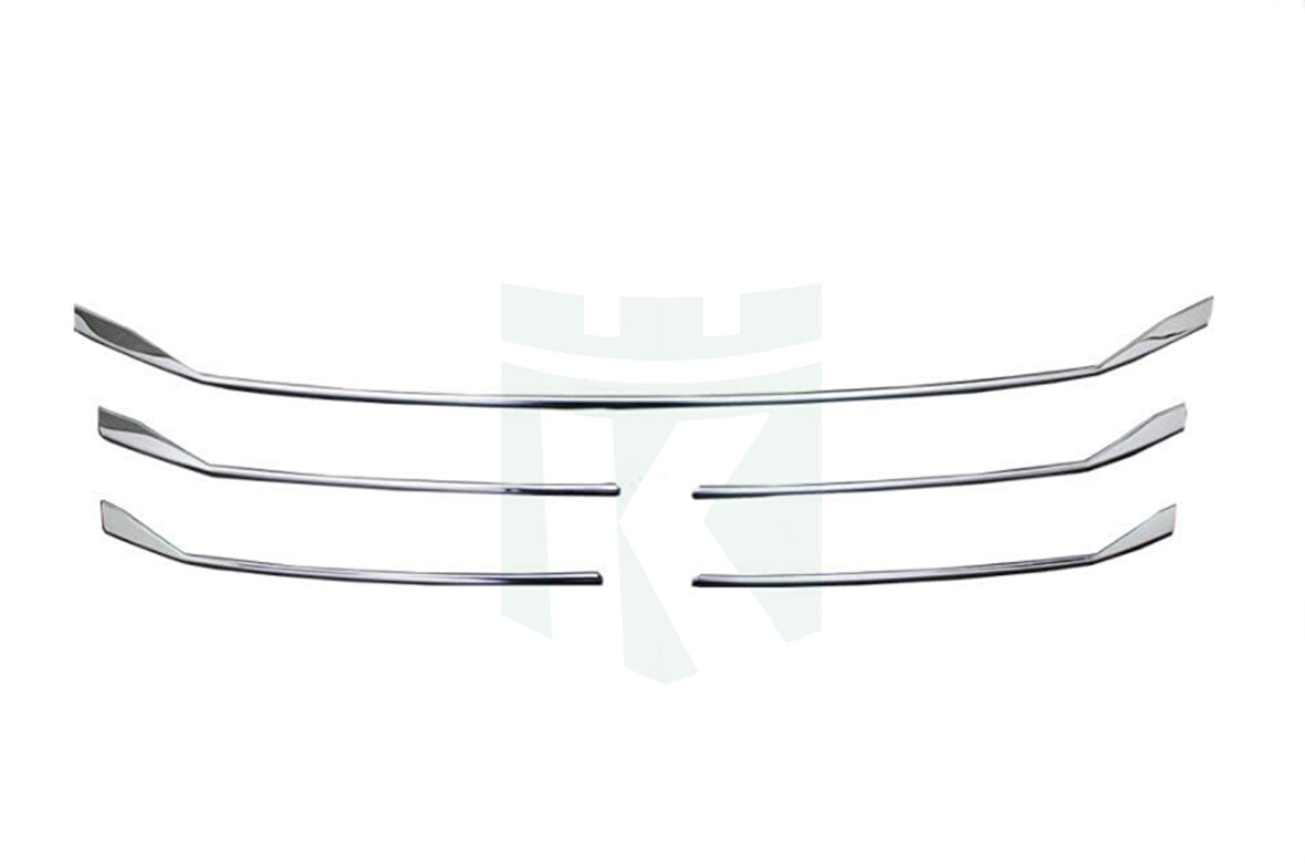 T6.1 Transporter Ön Panjur Alt Çıtası Krom 3 Parça 2020 Ve Sonrası Modeller İçin